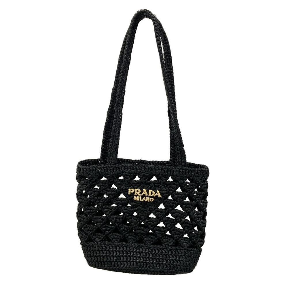 Prada Crochet Tote Bag - Picture 1 of 15